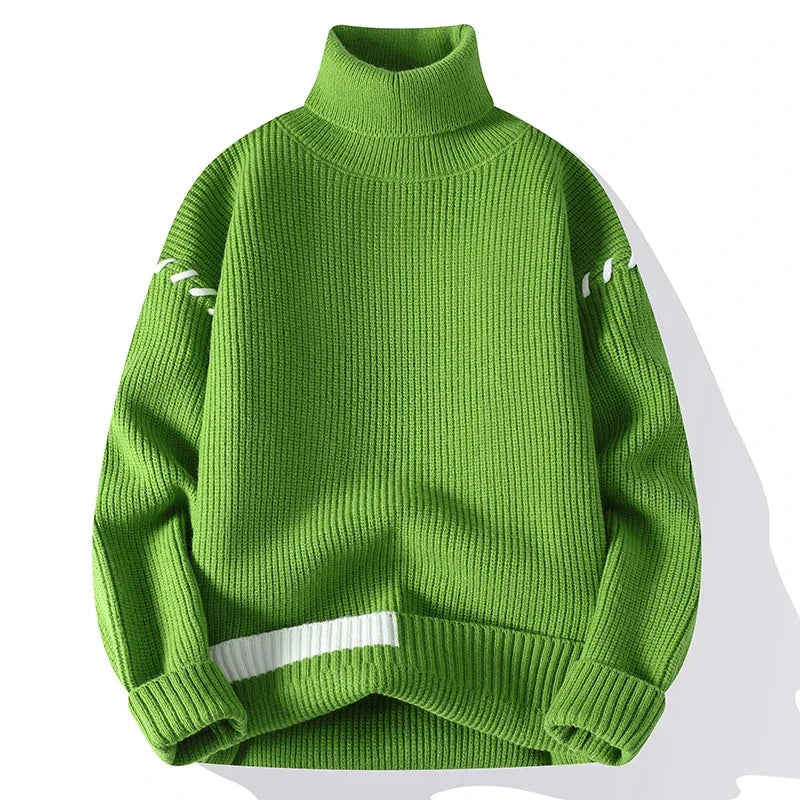 Thalor™ Turtleneck with Patch Design