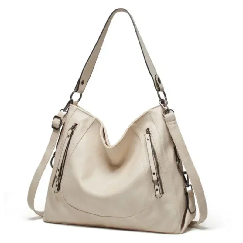 Nora - Classic Leather Everyday Tote