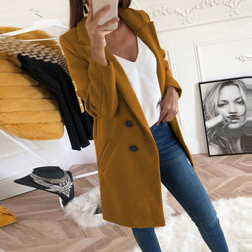 Sienna™ - Timeless Tailored Blazer Jacket