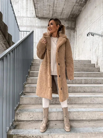 Ava™ - Cozy Teddy Coat for a Warm Embrace