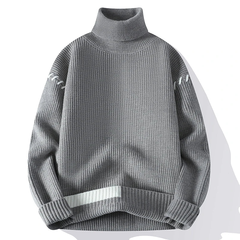 Thalor™ Turtleneck with Patch Design