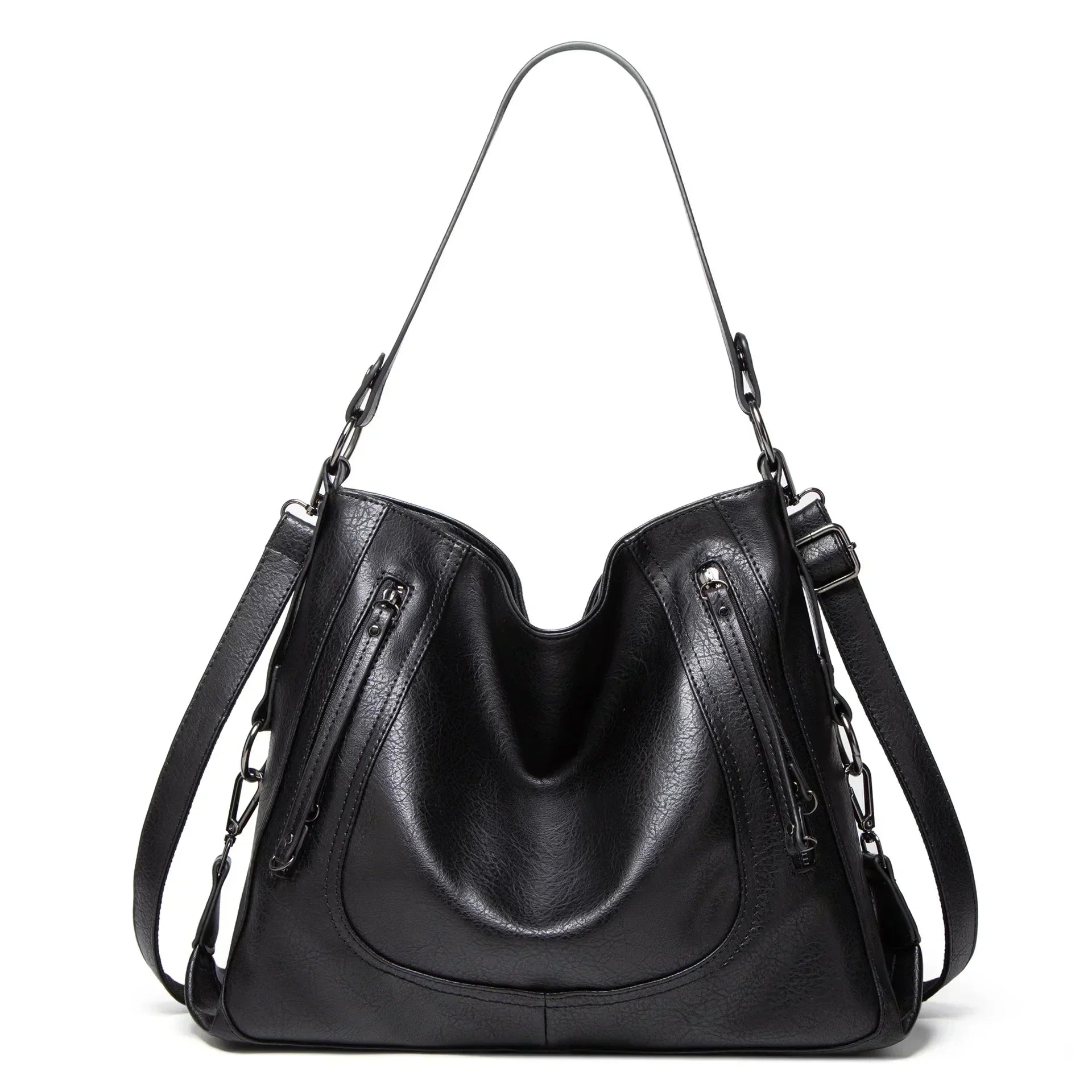 Nora - Classic Leather Everyday Tote
