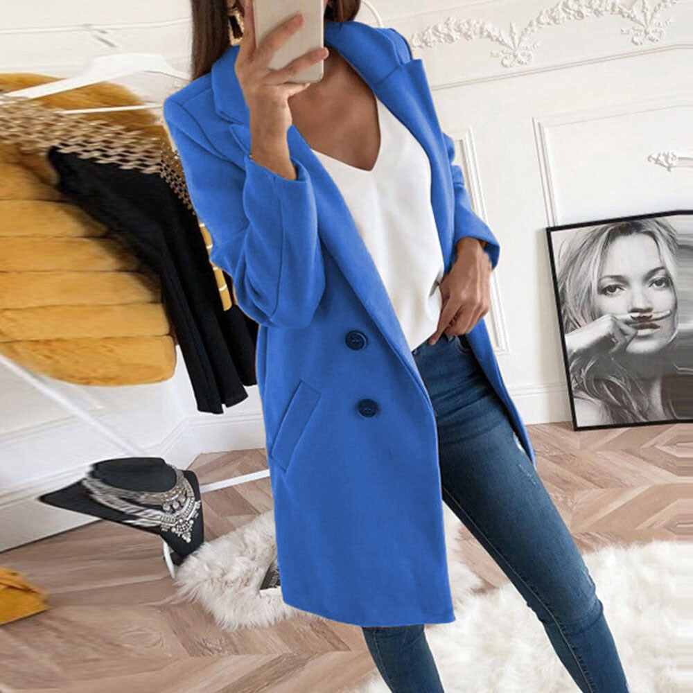 Sienna™ - Timeless Tailored Blazer Jacket
