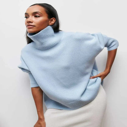 Avery™ - Cozy Knit Turtleneck Sweater