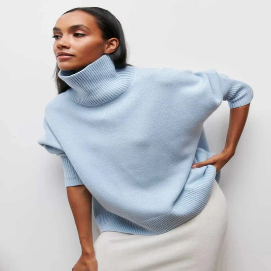 Avery™ - Cozy Knit Turtleneck Sweater