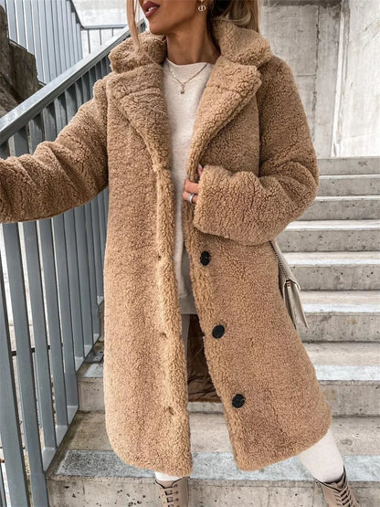 Ava™ - Cozy Teddy Coat for a Warm Embrace