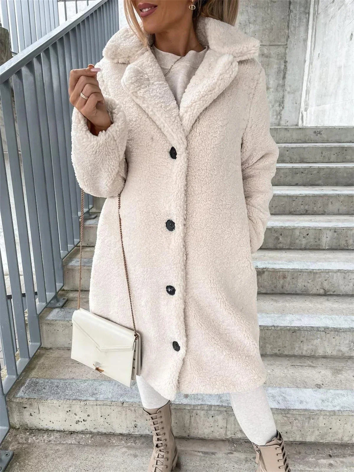 Ava™ - Cozy Teddy Coat for Ultimate Warmth