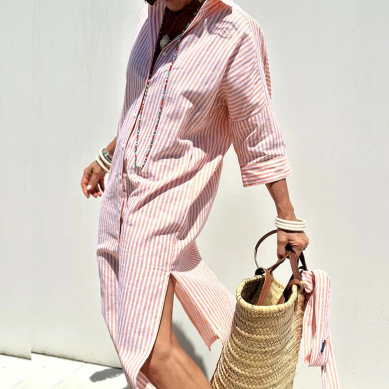 Ava™ Urban Stripes Easygoing Dress
