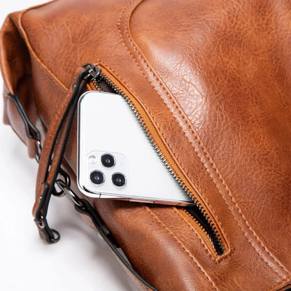 Nora - Classic Leather Everyday Tote