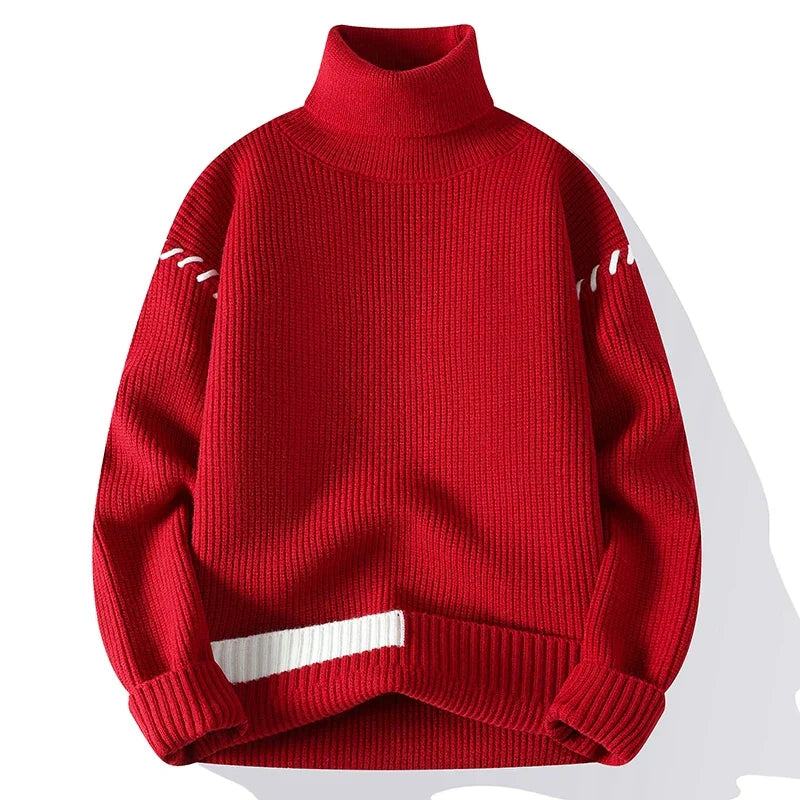 Thalor™ Turtleneck with Patch Design