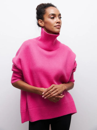 Avery™ - Cozy Knit Turtleneck Sweater