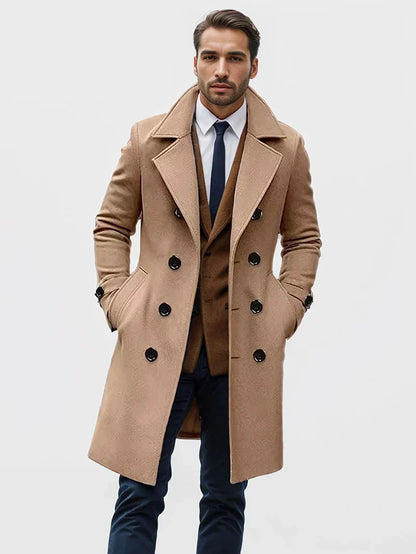 Maximus™ | Premium Men's Luxe Trench Coat