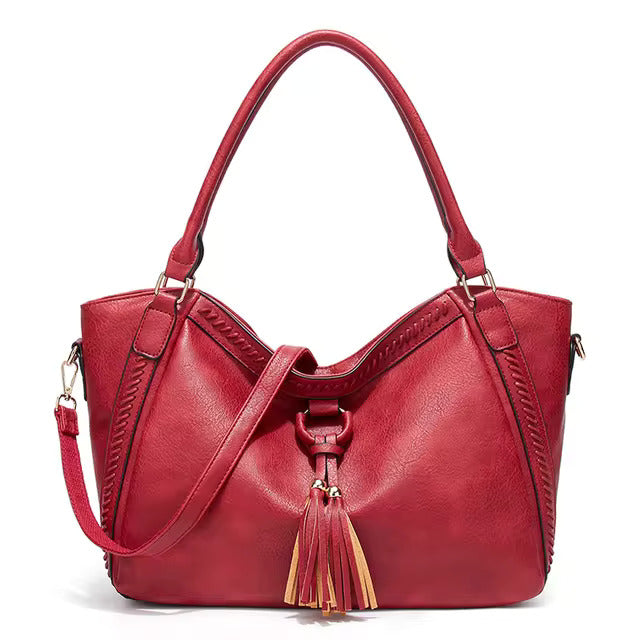 Adeline - Luxe Leather Tote Bag
