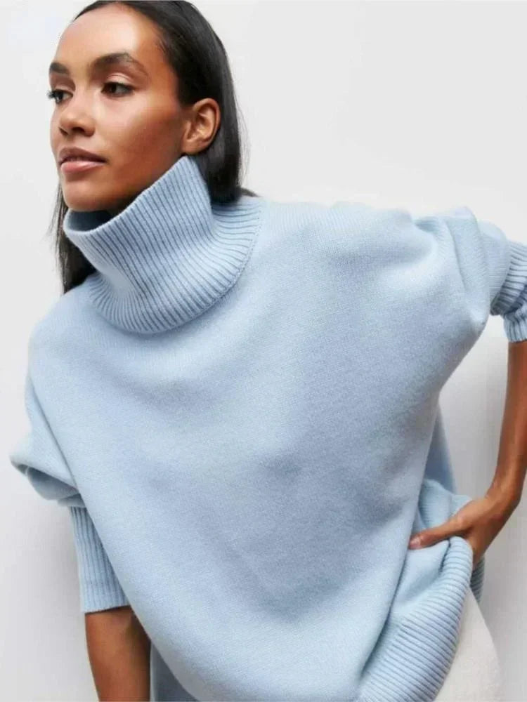 Avery™ - Cozy Knit Turtleneck Sweater