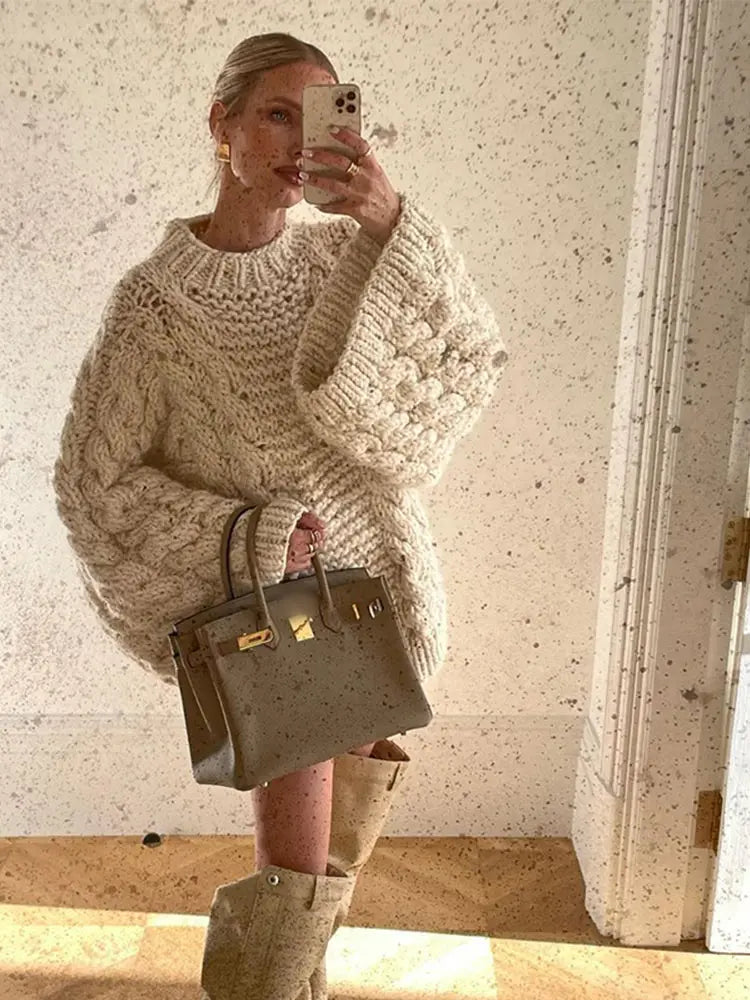 Luna™ - Cozy Alpine Knit Sweater