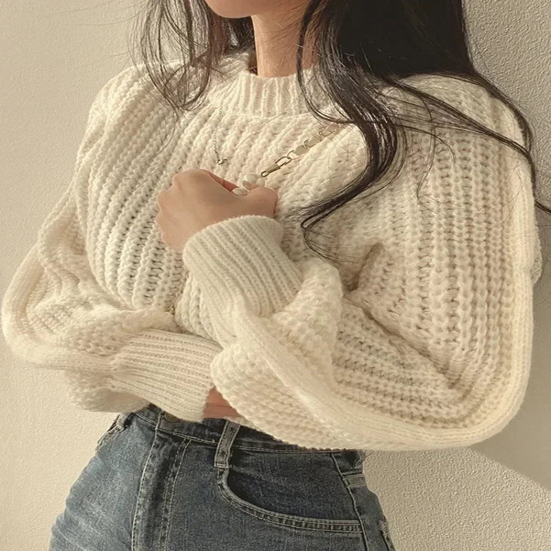 Zamirca™ Chic Long Sleeve Sweater
