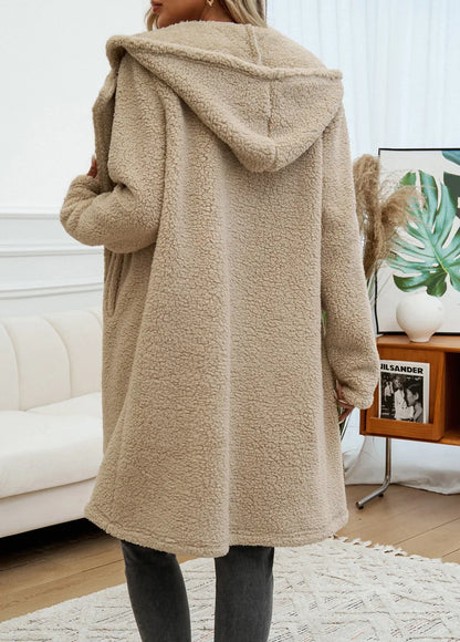 Sofia™ - Cozy Teddy Fleece Hooded Jacket