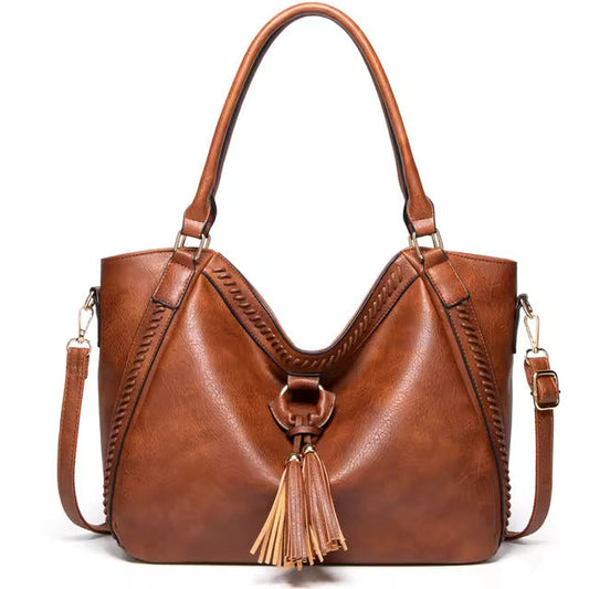 Adeline - Luxe Leather Tote Bag