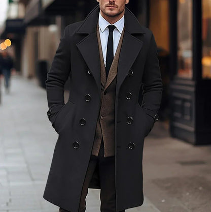 Maximus™ | Premium Men's Luxe Trench Coat