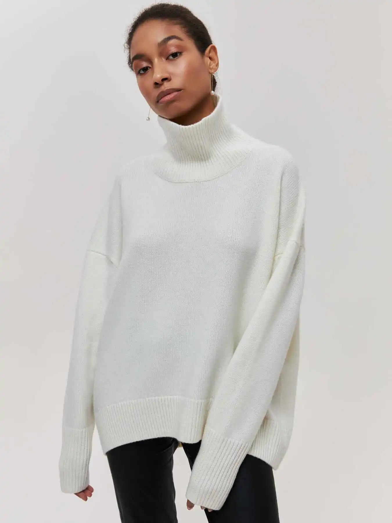 Avery™ - Cozy Knit Turtleneck Sweater