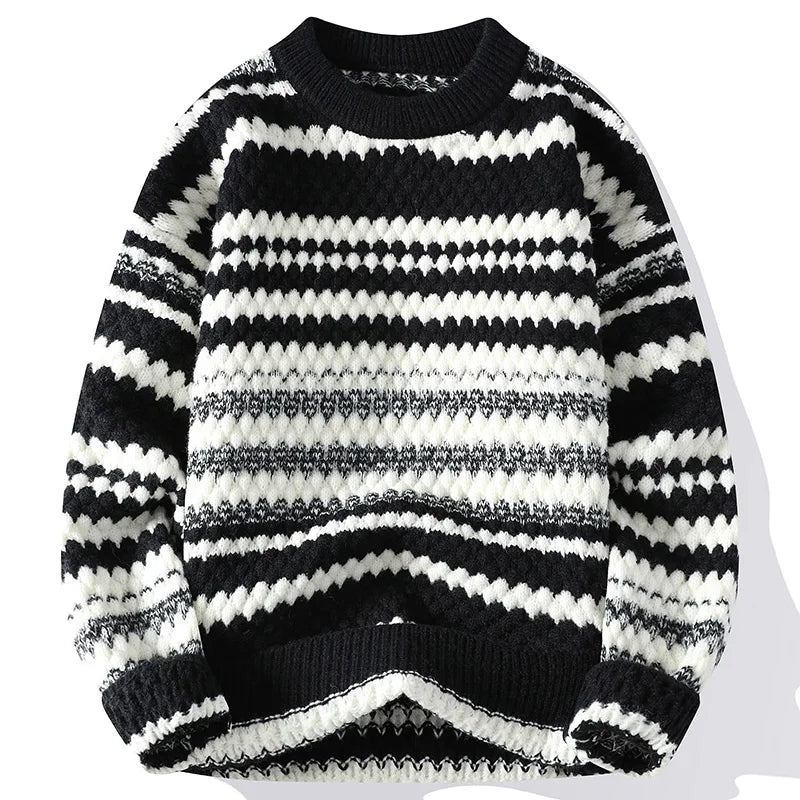 Creston™ Striped Knit Sweater