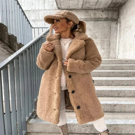Ava™ - Cozy Teddy Coat for Ultimate Warmth