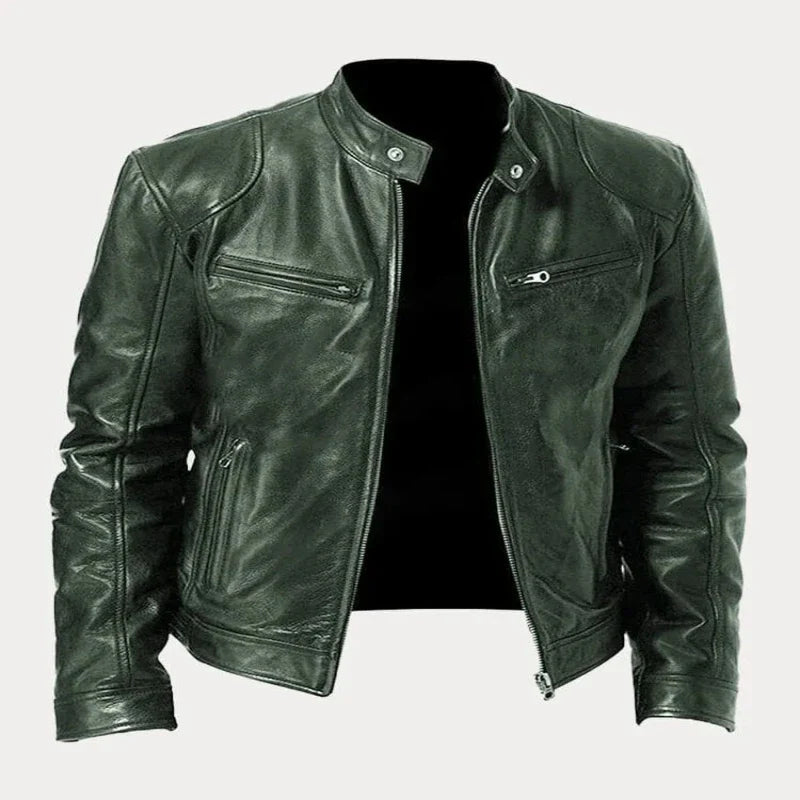 Lucas™ - Timeless Leather Jacket