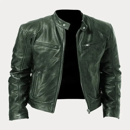 Lucas™ - Timeless Leather Jacket