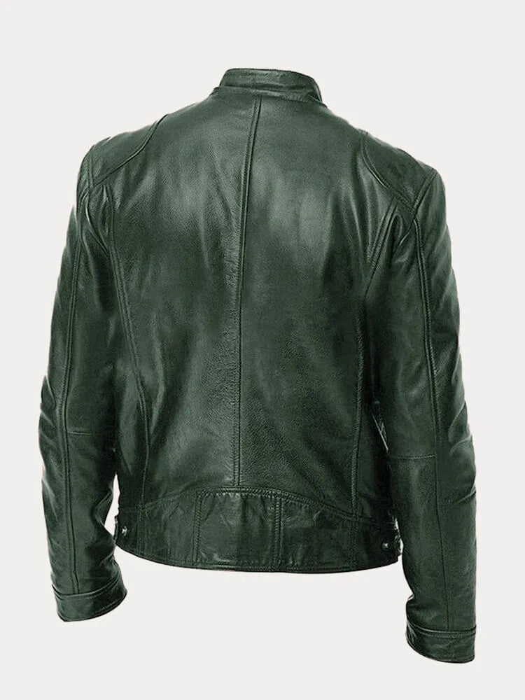 Lucas™ - Timeless Leather Jacket