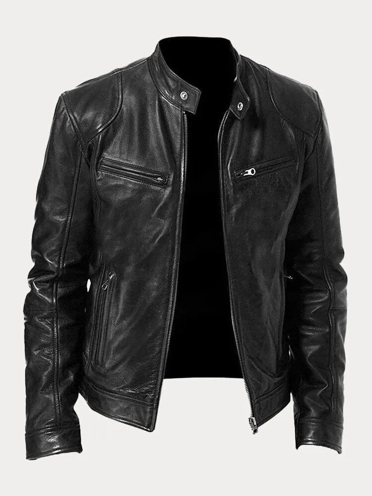 Lucas™ - Timeless Leather Jacket