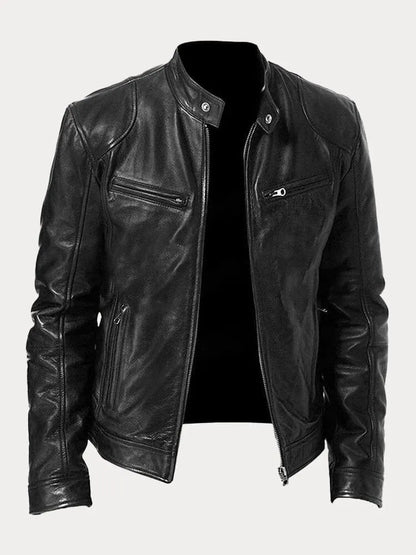 Lucas™ - Timeless Leather Jacket