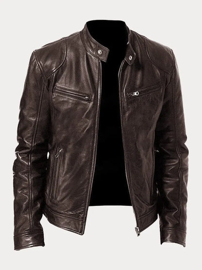 Lucas™ - Timeless Leather Jacket