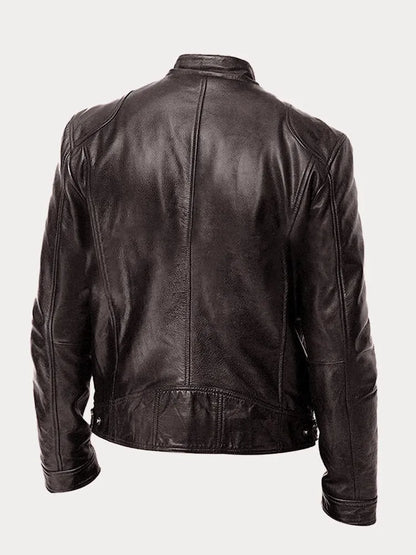 Lucas™ - Timeless Leather Jacket