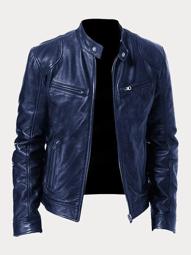 Lucas™ - Timeless Leather Jacket