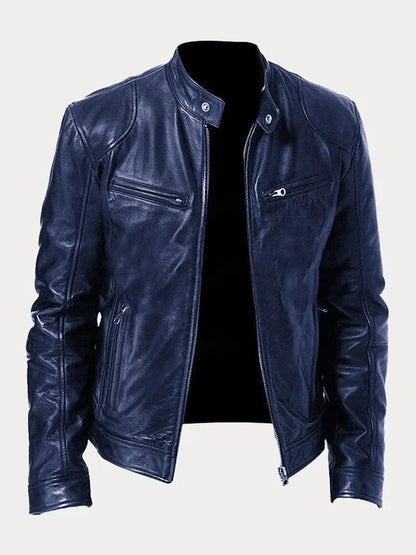 Lucas™ - Timeless Leather Jacket