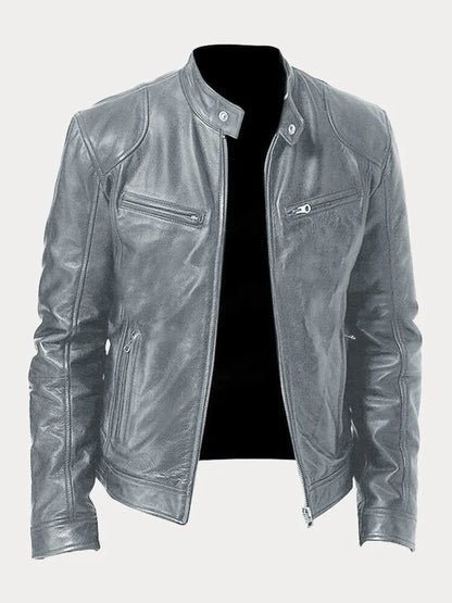 Lucas™ - Timeless Leather Jacket