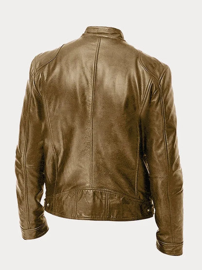 Lucas™ - Timeless Leather Jacket