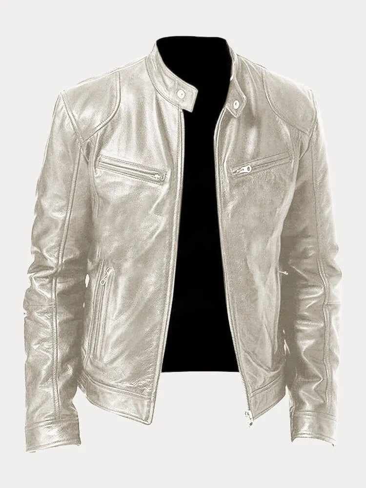 Lucas™ - Timeless Leather Jacket