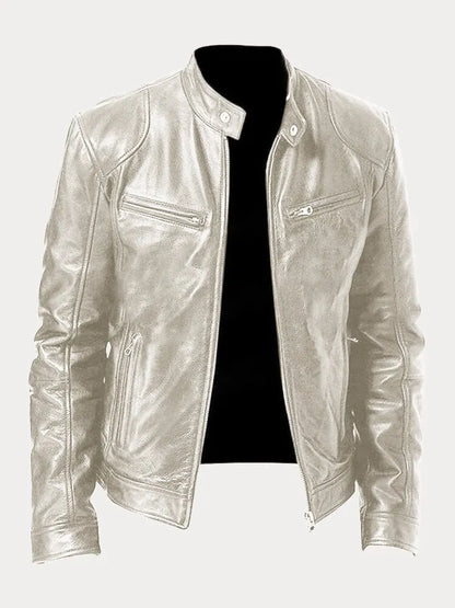 Lucas™ - Timeless Leather Jacket