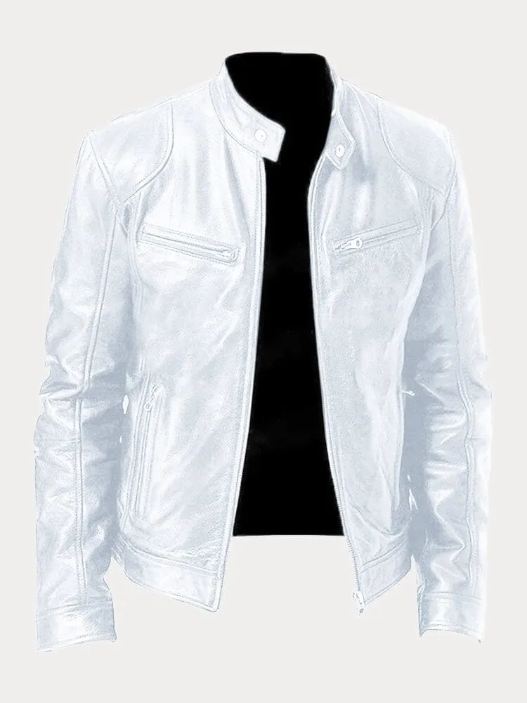 Lucas™ - Timeless Leather Jacket