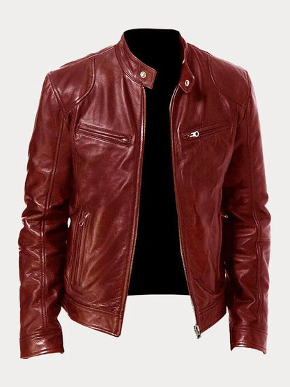 Lucas™ - Timeless Leather Jacket