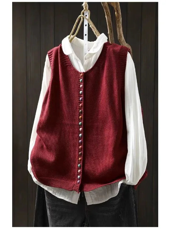 Evelyn Knit Vest
