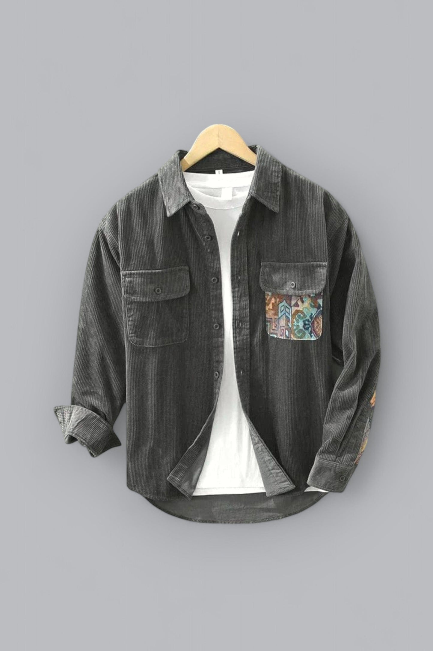 Ashton™ - Textured Patchwork Corduroy