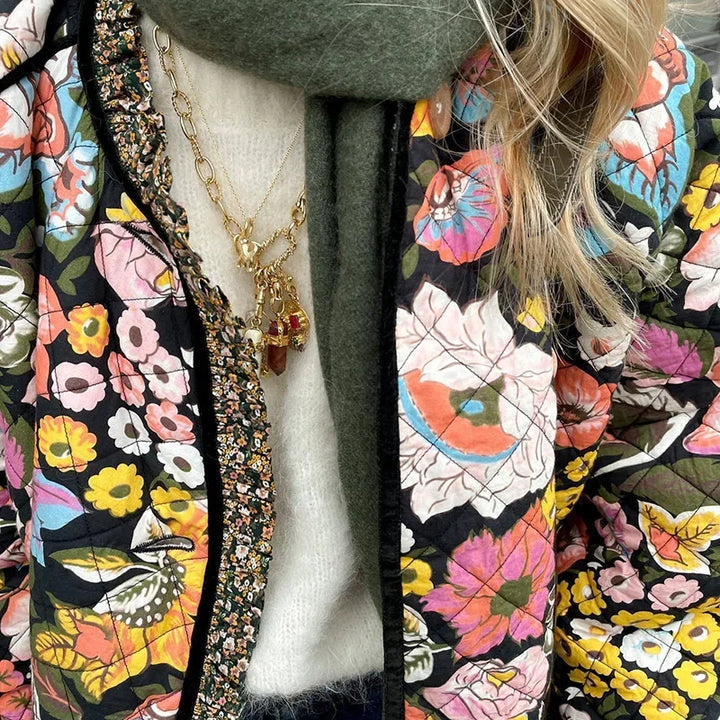 Luna | Retro Floral Jacket