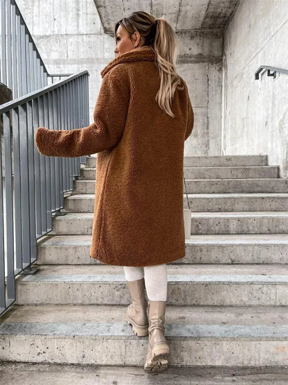 Ava™ - Cozy Teddy Coat for a Warm Embrace