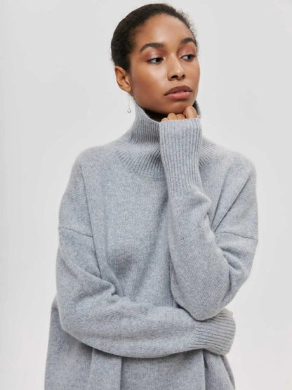 Avery™ - Cozy Knit Turtleneck Sweater