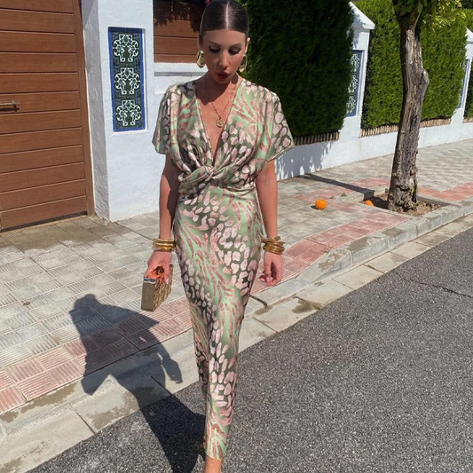 Valencia™ | Radiant Luxe Midi Dress