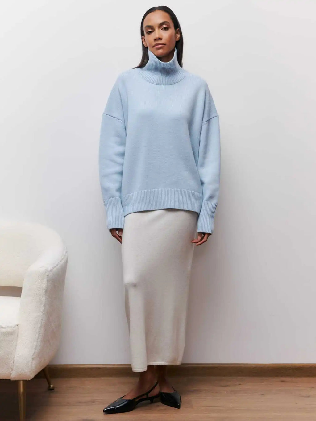 Avery™ - Cozy Knit Turtleneck Sweater