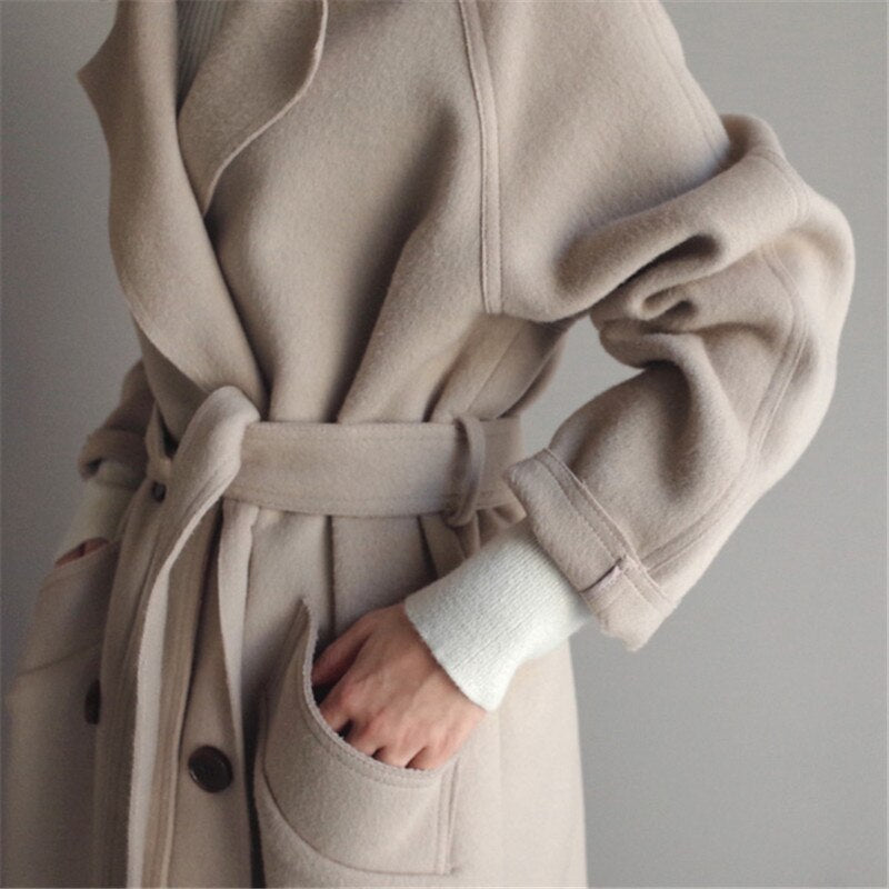 Sophia™ - Classic Wool Overcoat