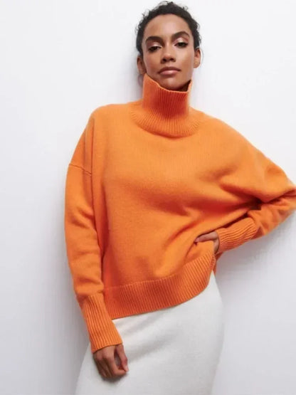 Avery™ - Cozy Knit Turtleneck Sweater